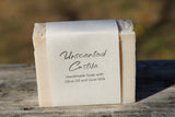 Unscented Castile Goat Milk Soap - All Natural Bar Soap - Handmade Soap Made With Olive Oil